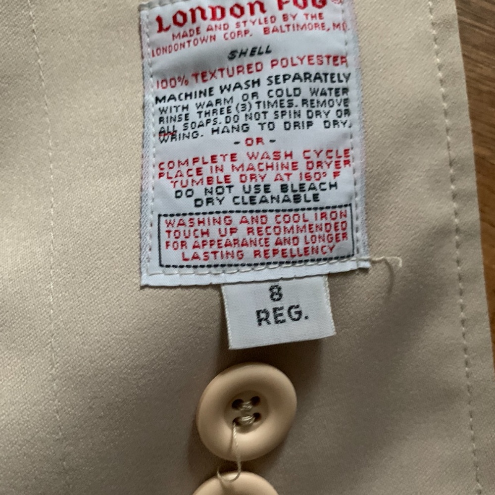 70's London Fog Trench - Picture 7 of 15